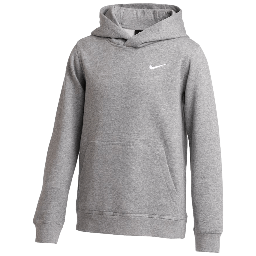 Nike Youth Team Club Fleece Hoodie - Grey Heather