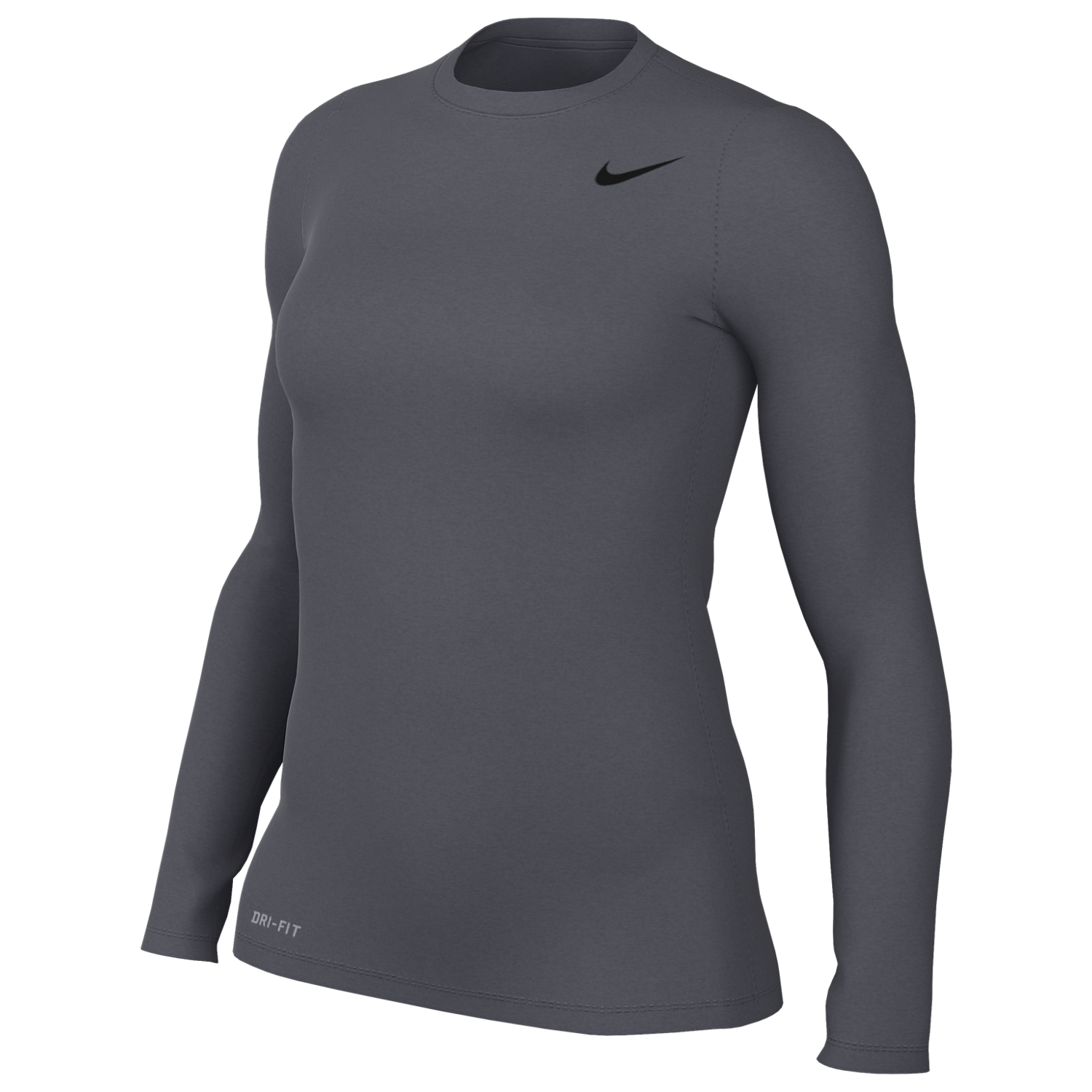 Nike Women's Legend Long Sleeve Tee - Carbon Heather DV7311-091