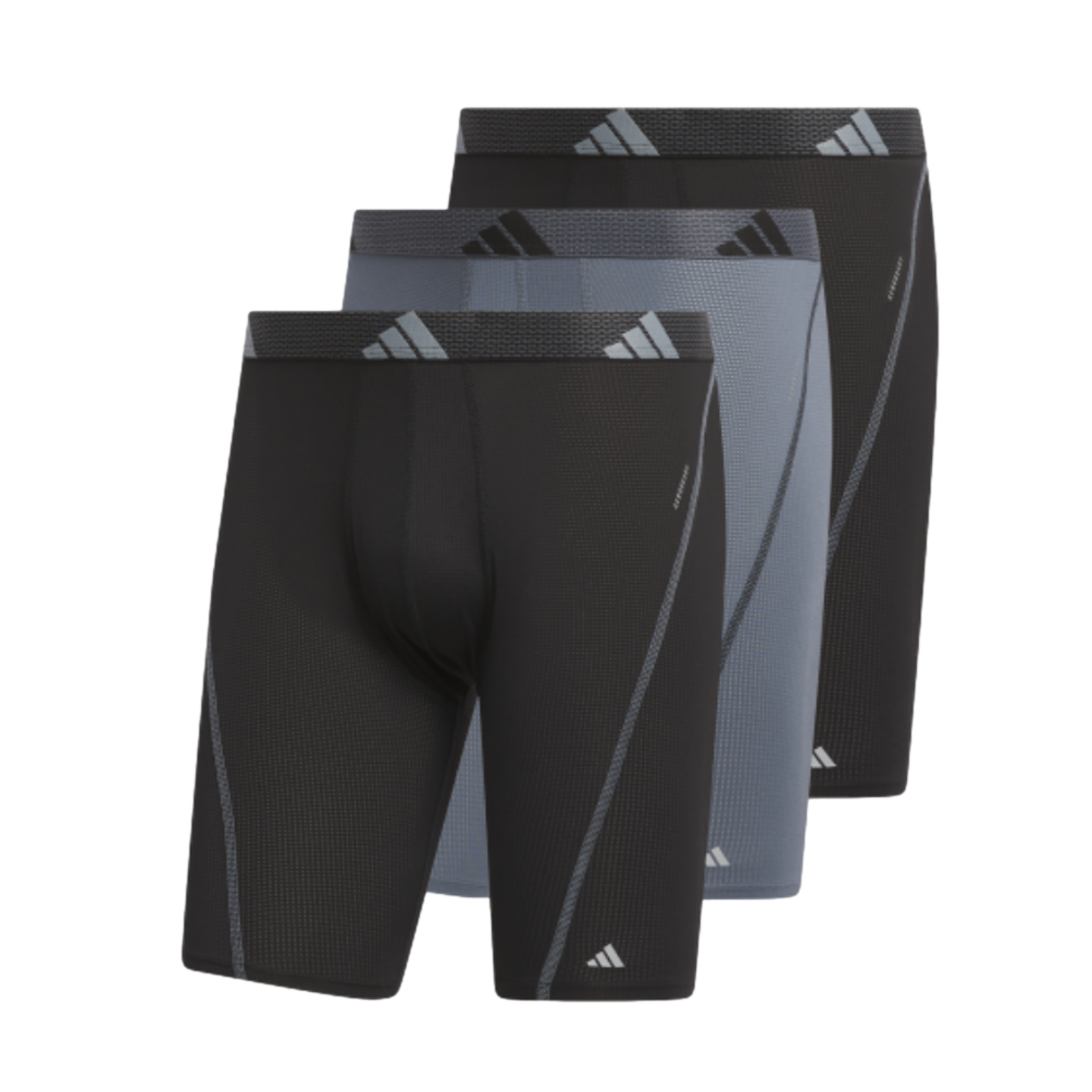 Adidas Performance Mesh Long Boxer Brief (3 pk)