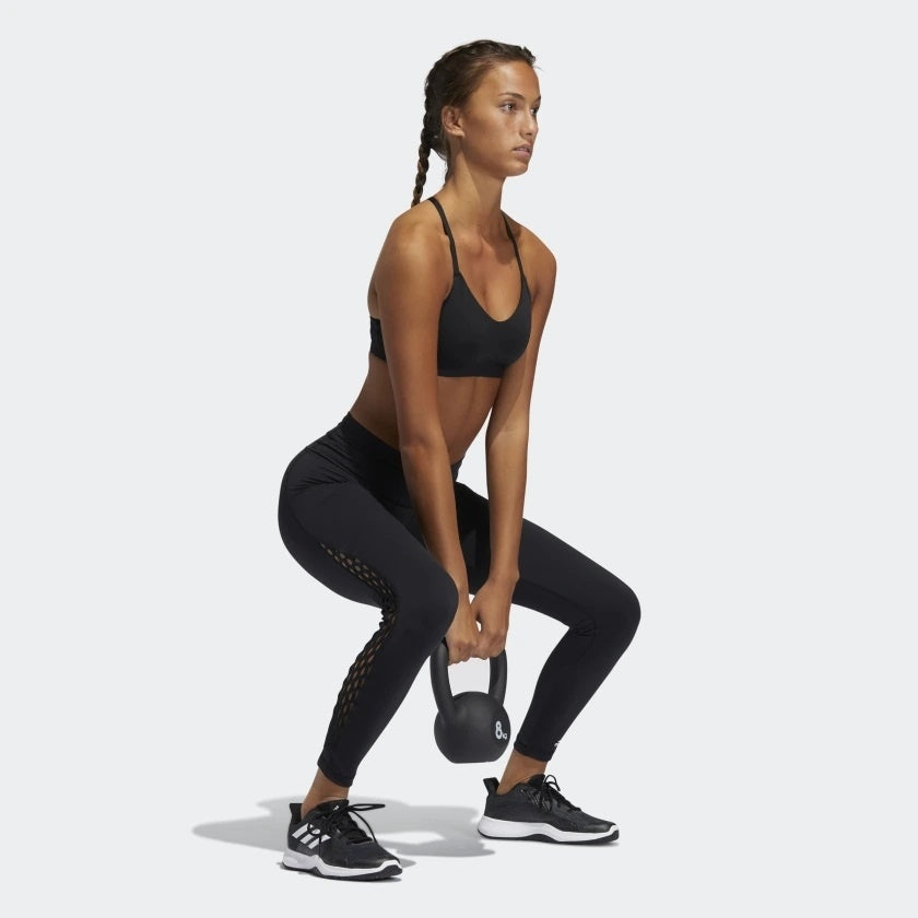 Adidas Womens Believe This 2.0 Lace-Up 7/8 Tights-L-City Sports