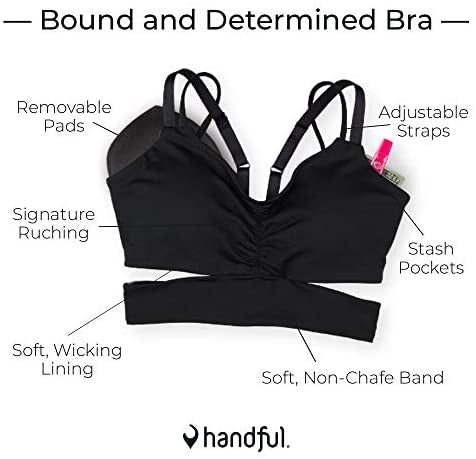 Handful Womens Bound & Determined Sports Bra--City Sports