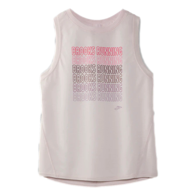 Brooks Womens Distance Graphic Tank Top-S-City Sports