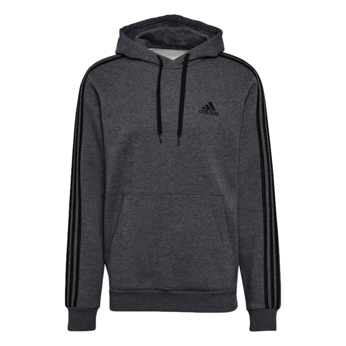 Adidas Essentials 3 Stripes Fleece Hoodie-2XL-City Sports