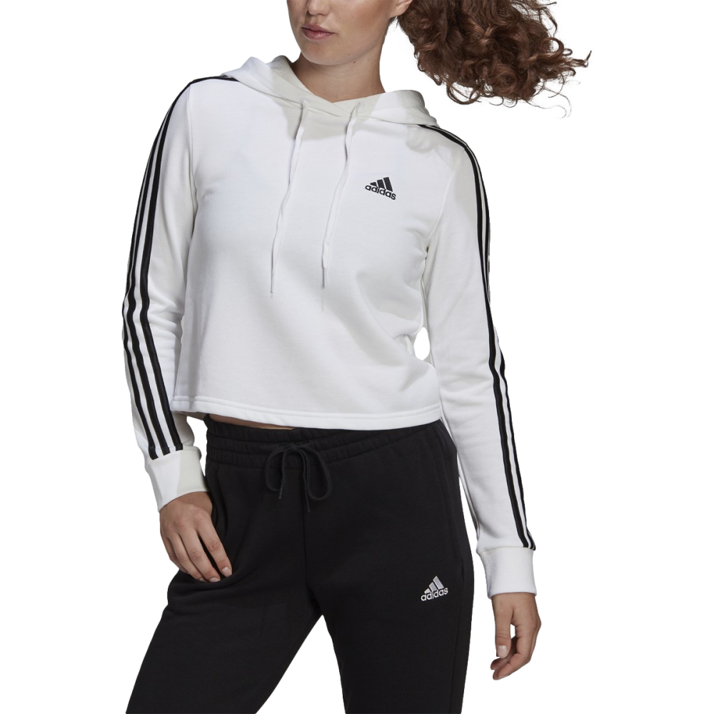 Adidas Essentials Crop Womens Hoodie--City Sports