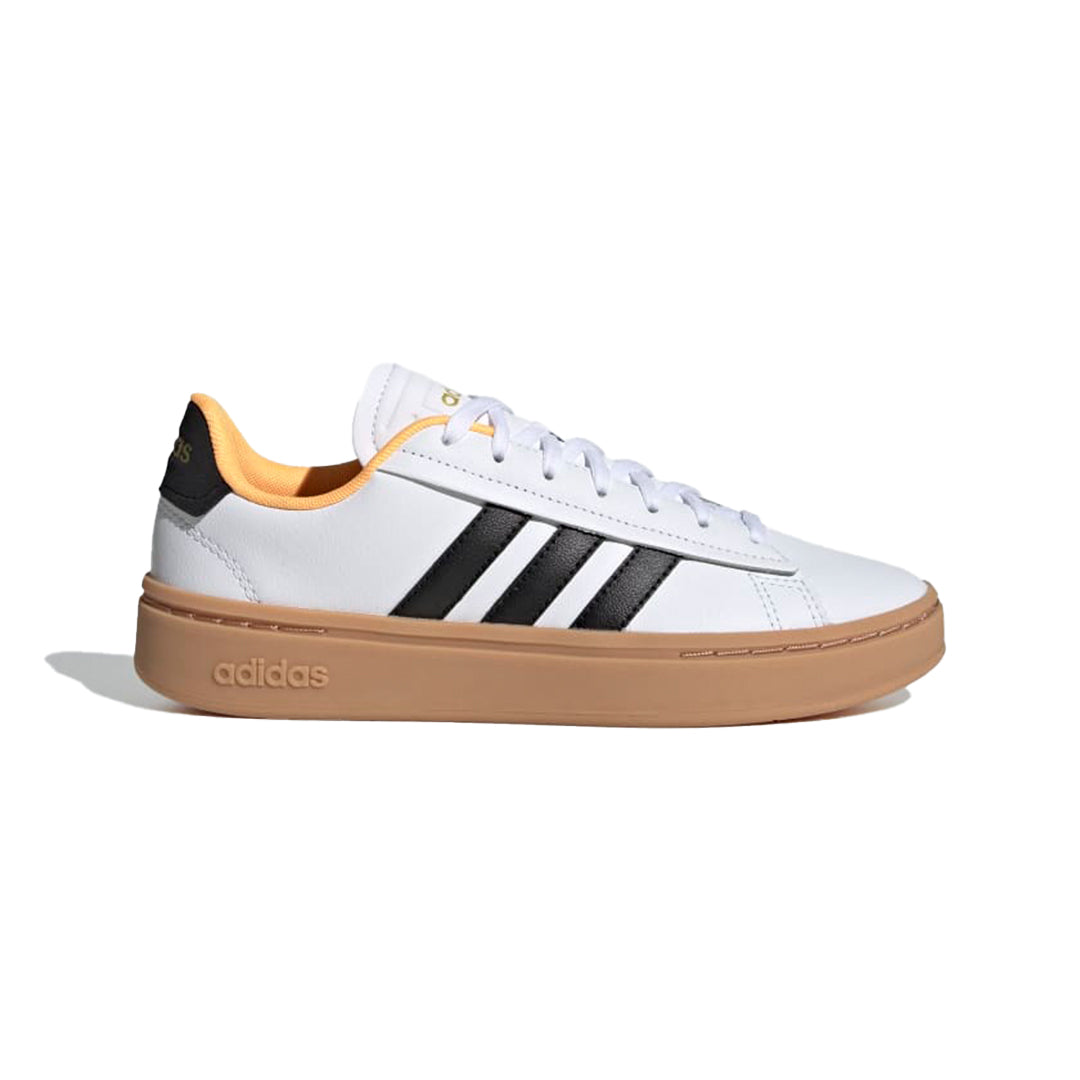 (ADID-GX8165) Adidas Grand Court Alpha Tennis Shoe Women [white/black/flash orange]--City Sports