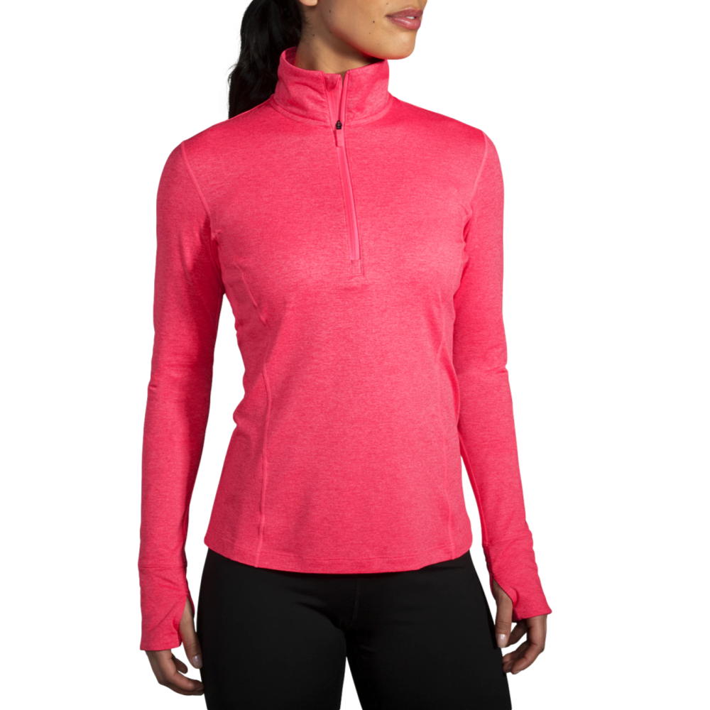 Brooks Dash Womens 1/2 Zip Jacket--City Sports