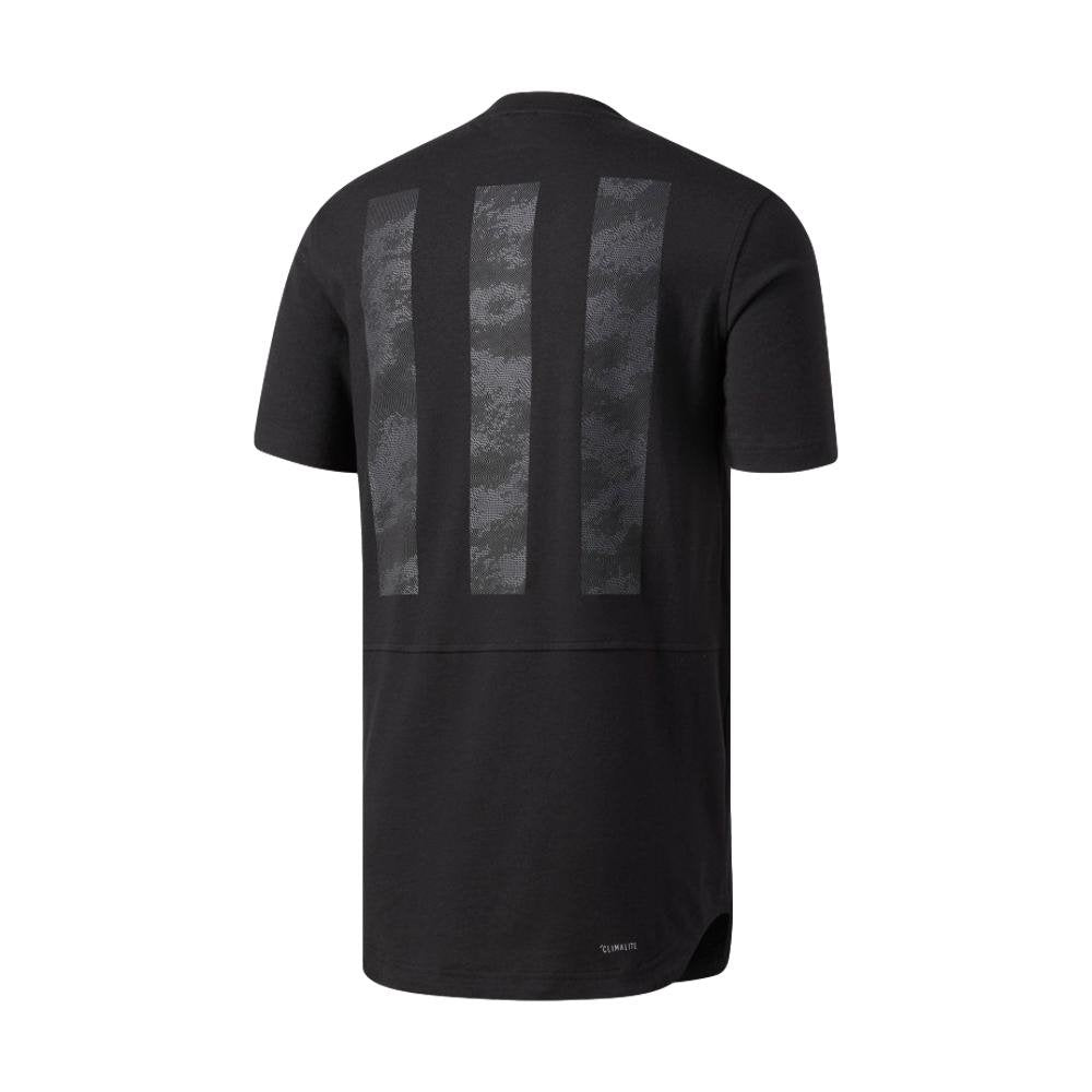 Adidas Badge of Sport 3 Stripe Vertical Tee--City Sports
