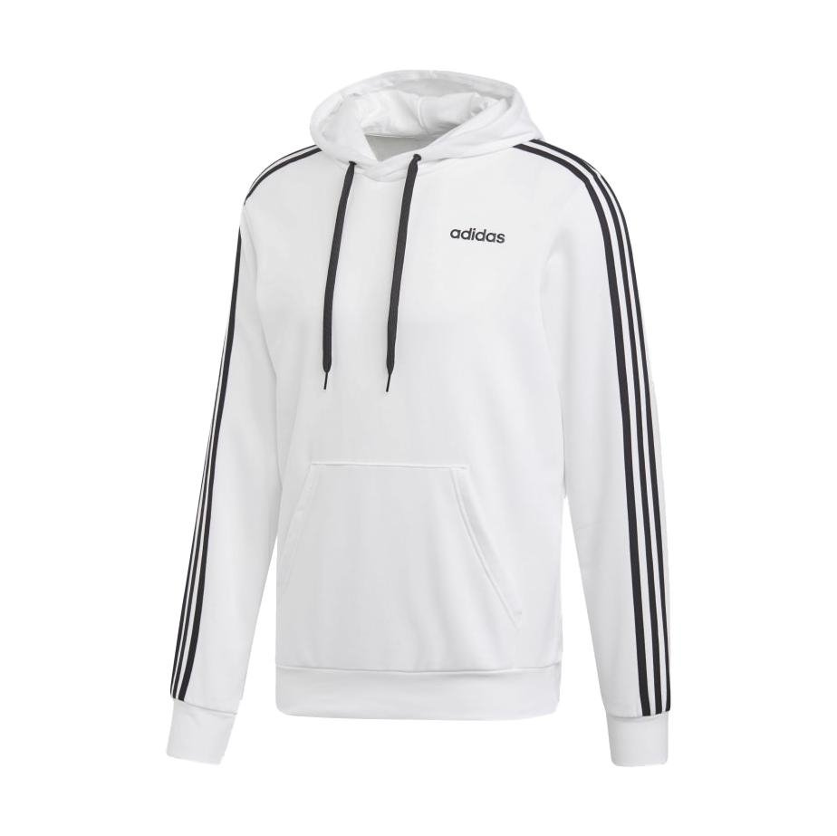 Adidas Essentials 3 Stripe Hoodie--City Sports
