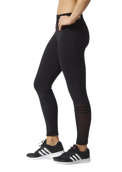 Adidas Womens Takeover Mesh Trim Leggings--City Sports