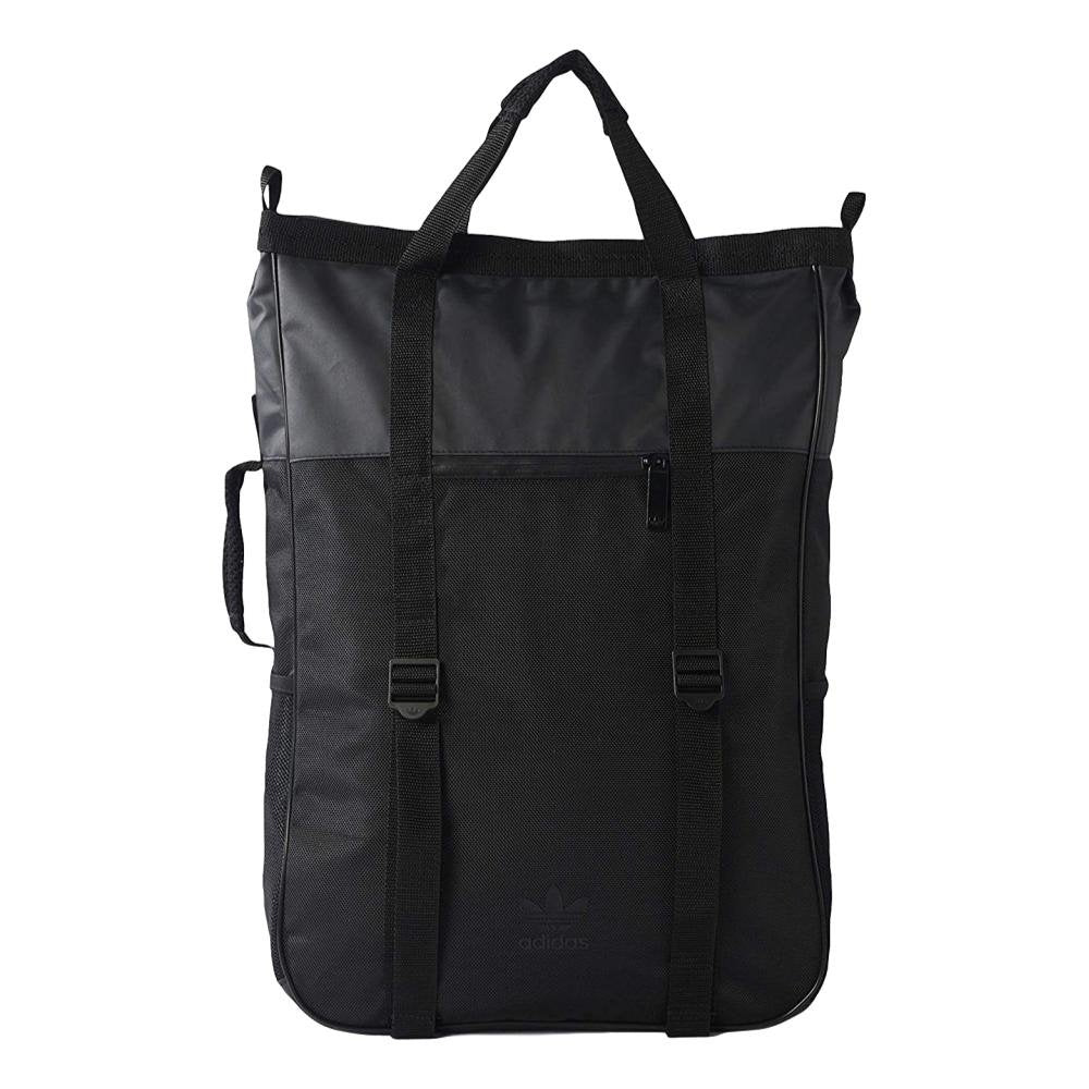adidas classic tote backpack 3-Stripe for men and women, bag with laptop sleeve : Electronics Technical canvas backpack in black adidas Amplifier Backpack