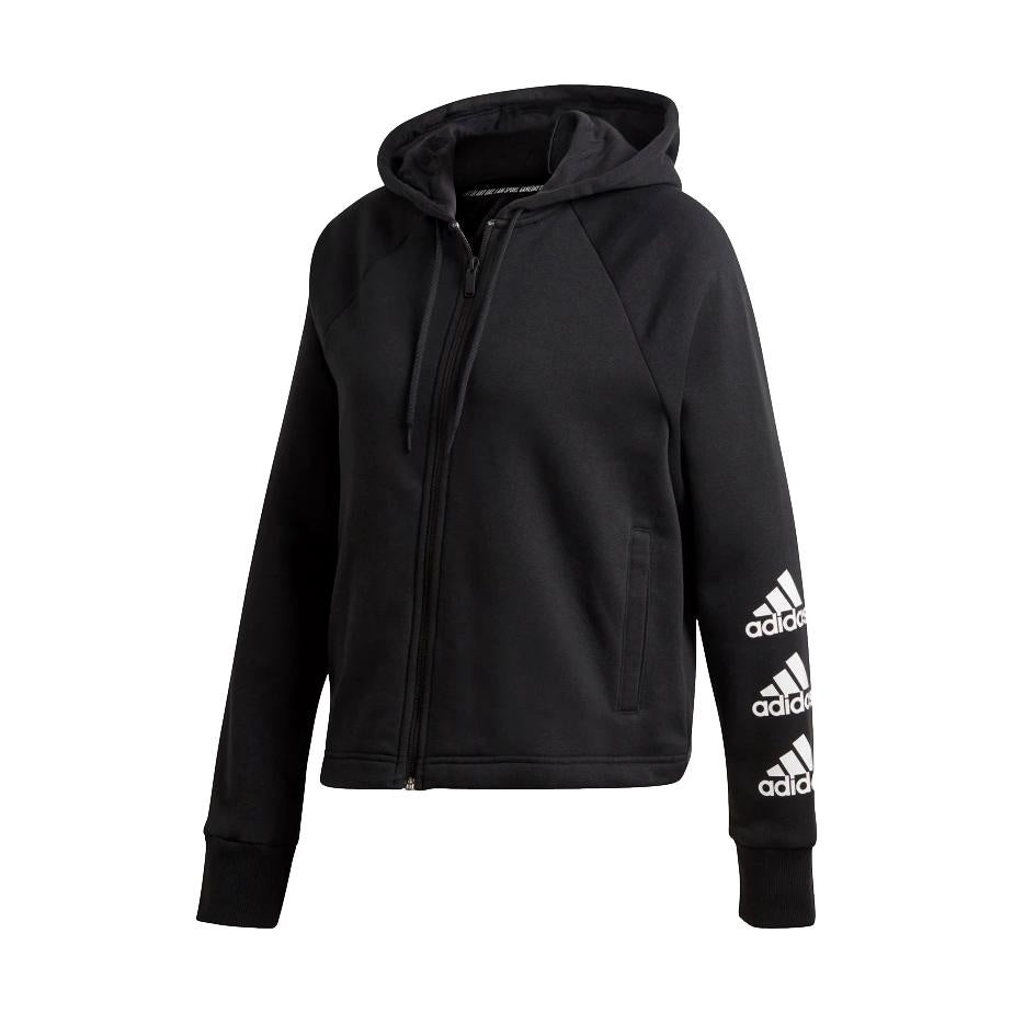 Adidas Womens Full-Zip Fleece Hoodie--City Sports