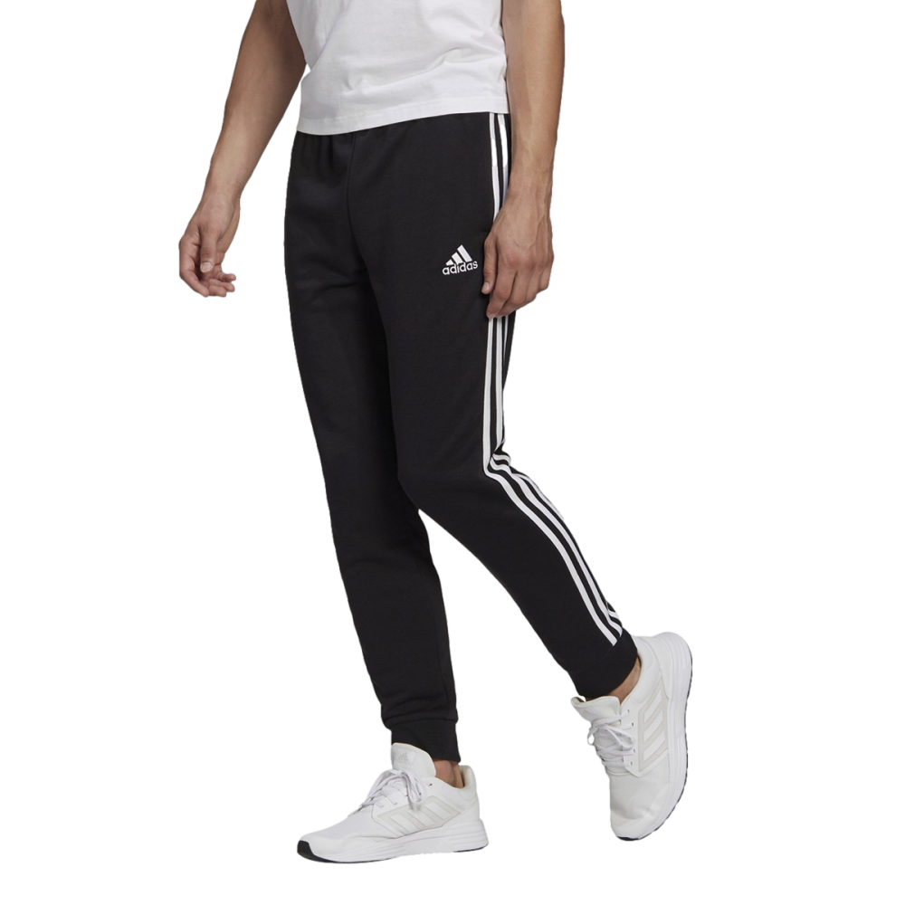 Adidas Essentials Tapered Cuff 3 Stripe Pant--City Sports