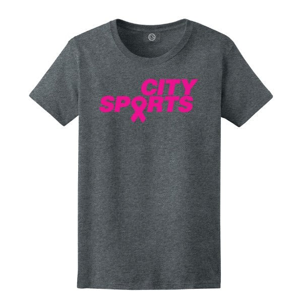 City Sports Breast Cancer Awareness Tee--City Sports