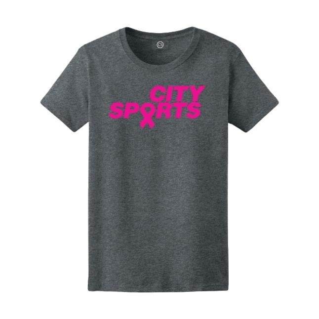 City Sports Breast Cancer Awareness Tee-XS-City Sports