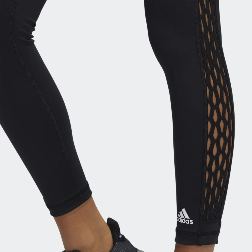 Adidas Womens Believe This 2.0 Lace-Up 7/8 Tights--City Sports