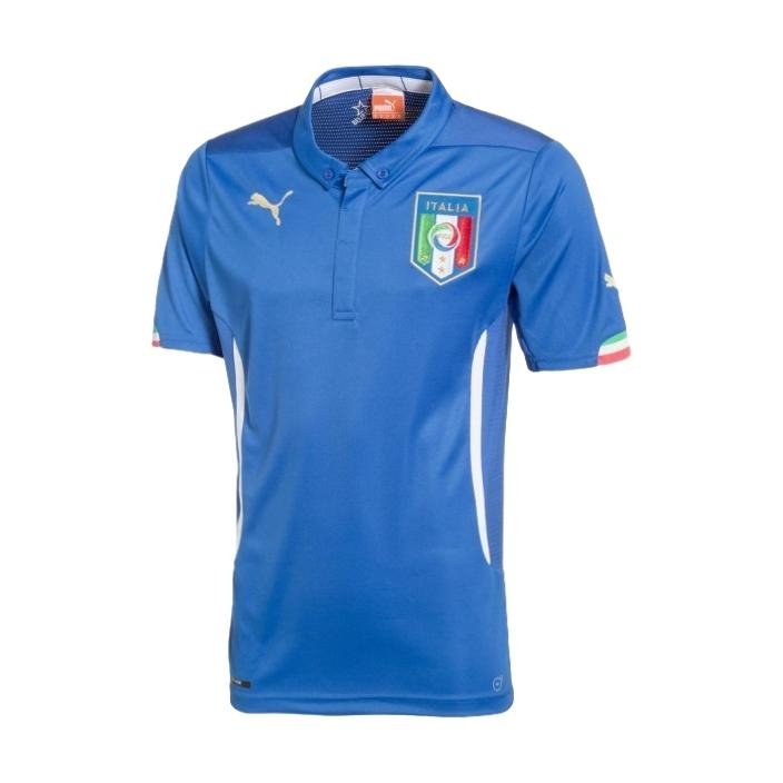 Puma Italy 2014 Home Jersey--City Sports