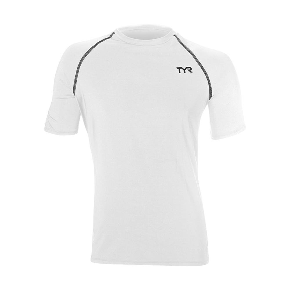 TYR Short Sleeve Rashguard--City Sports