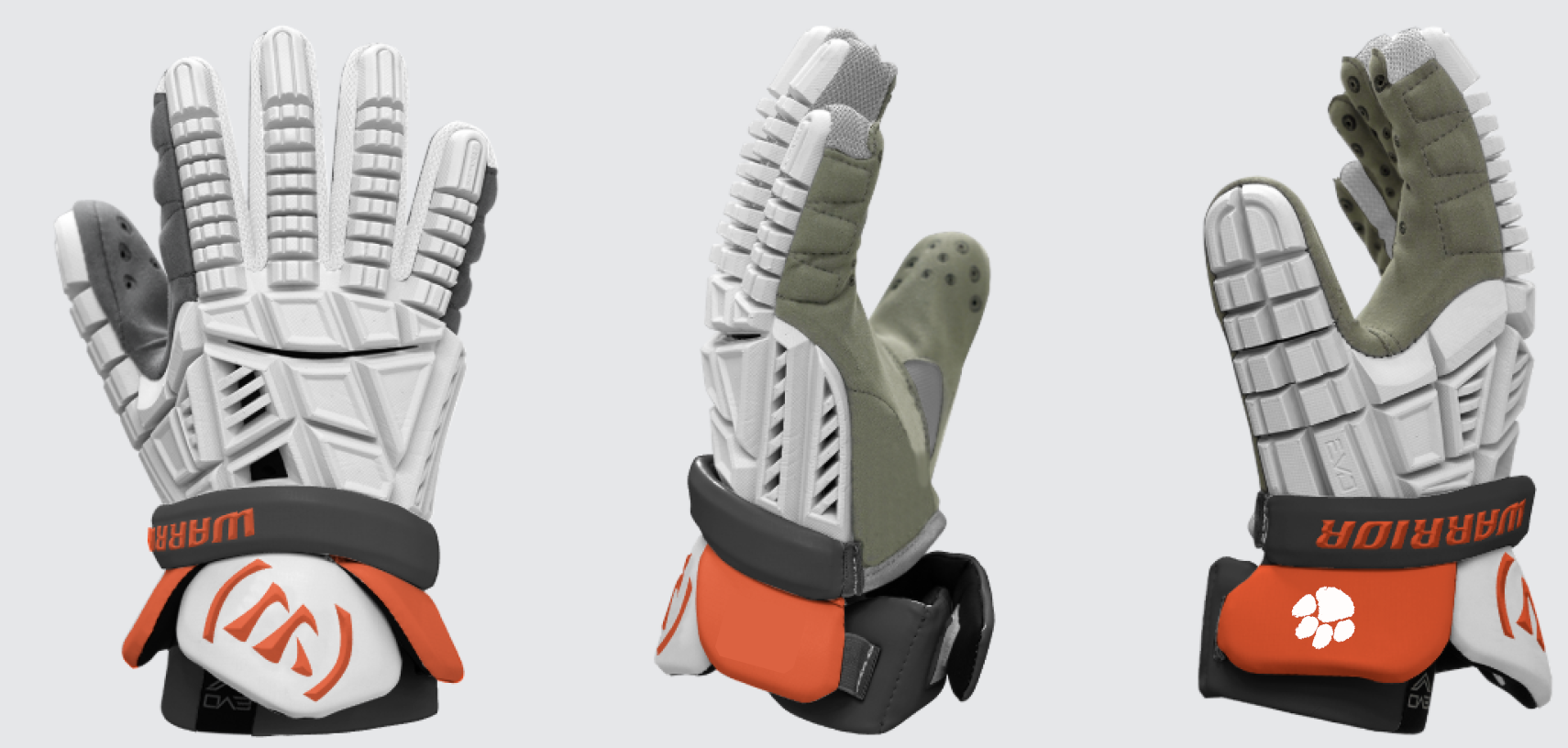 Warrior Custom Evo V Lacrosse Goalie Gloves- Central York