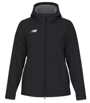 New Balance Women's Stratum Rain Jacket - Black