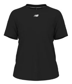 New Balance Women's Activate Tech T Shirt - Black