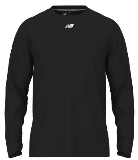 New Balance Long Sleeve Activate Tech T Shirt - Black