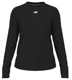 New Balance Women's Long Sleeve Activate Tech T Shirt - Black