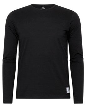 Warrior Youth L.S. Blanko T-Shirt - Black