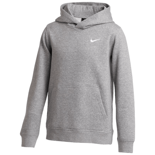 Nike Youth Team Club Fleece Hoodie - Grey Heather