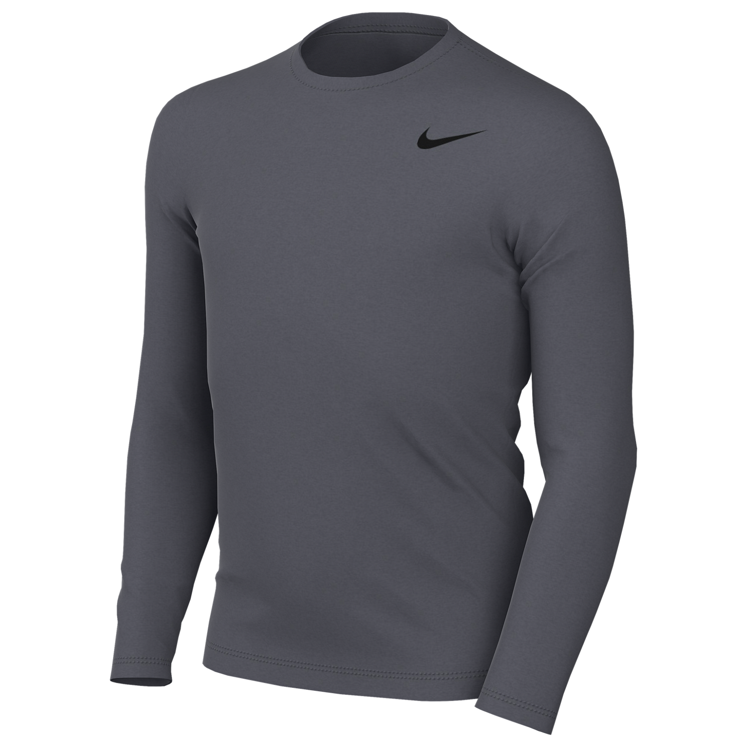 Nike Youth Dri-FIT Legend Long Sleeve Tee - Grey DV7315-091