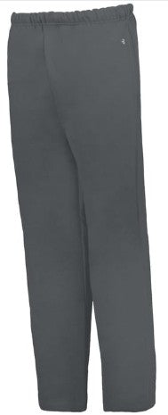 Badger Open Bottom Fleece Pant - Heather Charcoal