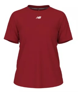 New Balance Women's Activate Tech T Shirt - Red