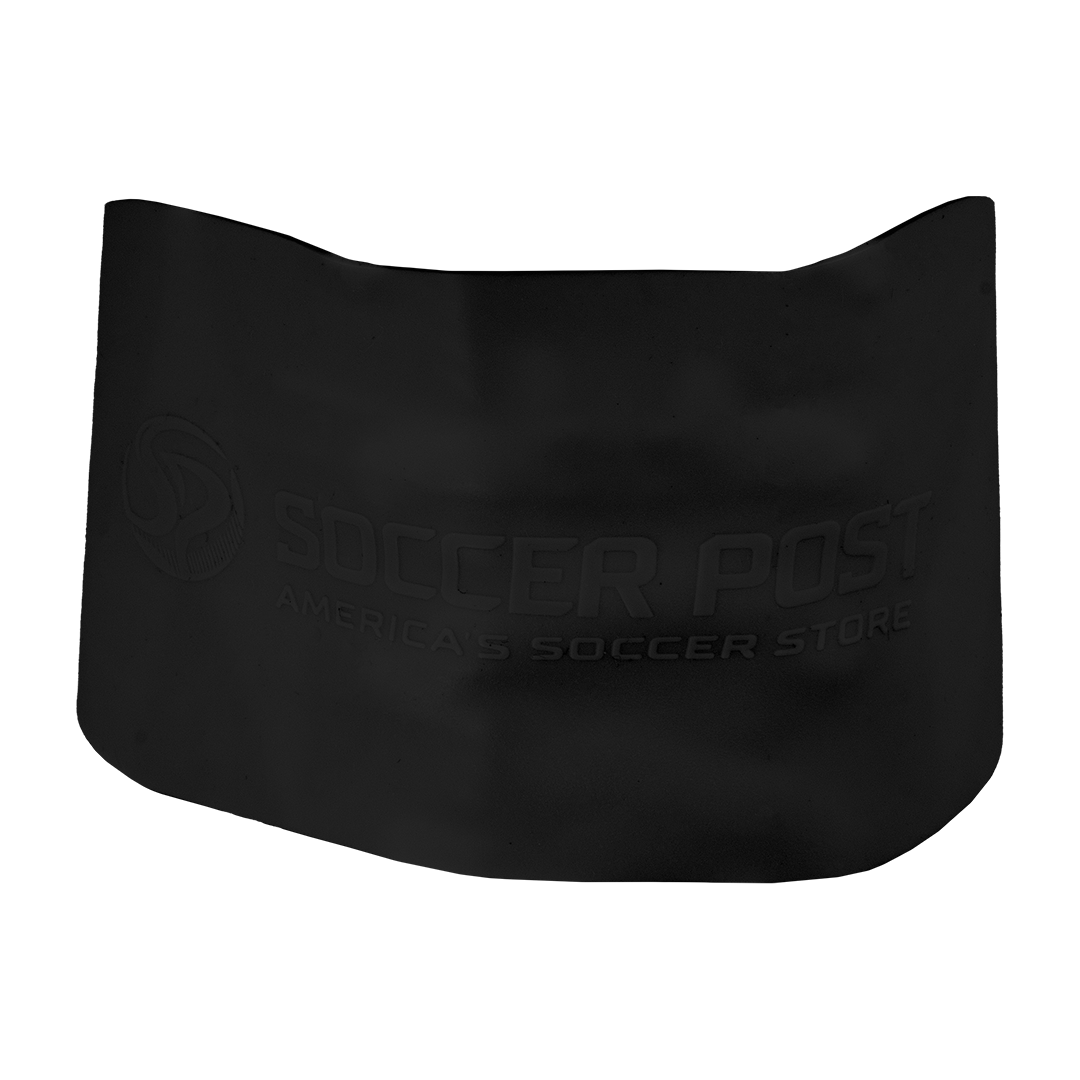 A single black Soccer Post Lace Lock Band featuring the company logo and the tagline "AMERICA'S SOCCER STORE" embossed on the front.