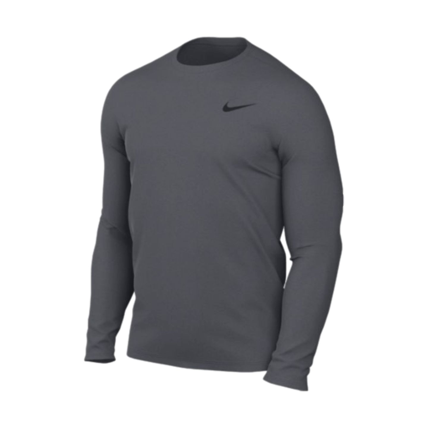 Nike Dri-FIT Long Sleeve Tee - Carbon Heather DV7298-091