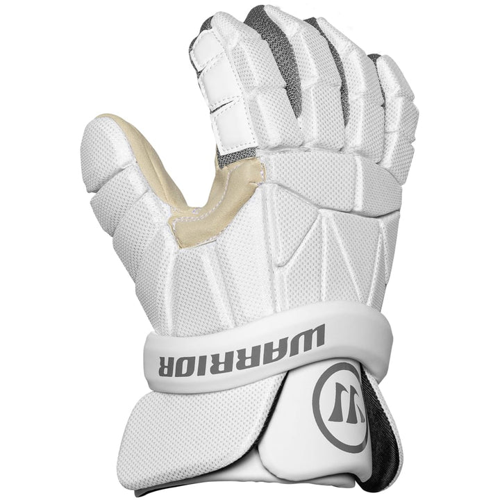 Warrior Evo Lite Lacrosse Gloves- White