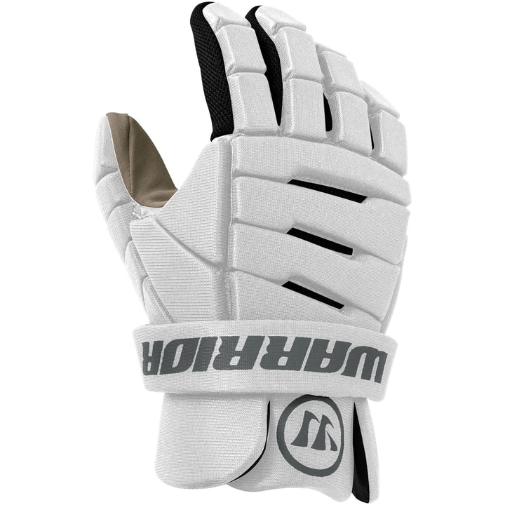 Warrior Burn Fatboy Box Lacrosse Gloves- White