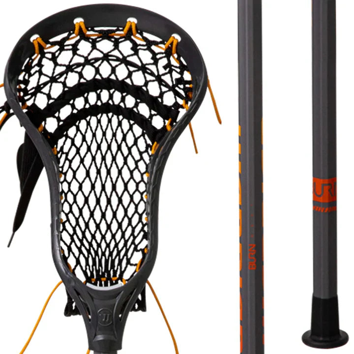 Warrior Burn Next Complete Defense Lacrosse Stick- Black