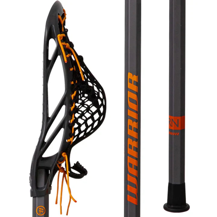 Warrior Burn Next Complete Defense Lacrosse Stick- Black