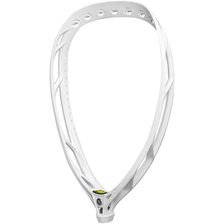 Warrior Nemesis Lite Goalie Head (Unstrung)- White
