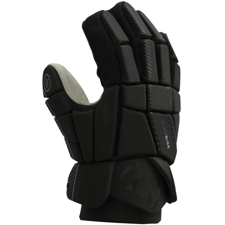 Warrior Evo Rise Lacrosse Gloves- Black
