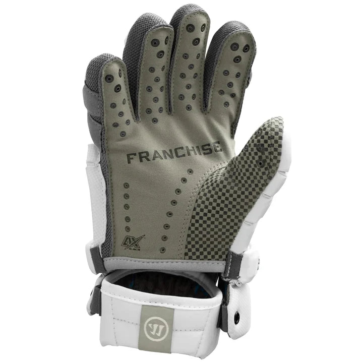 Warrior Franchise Lacrosse Gloves- White