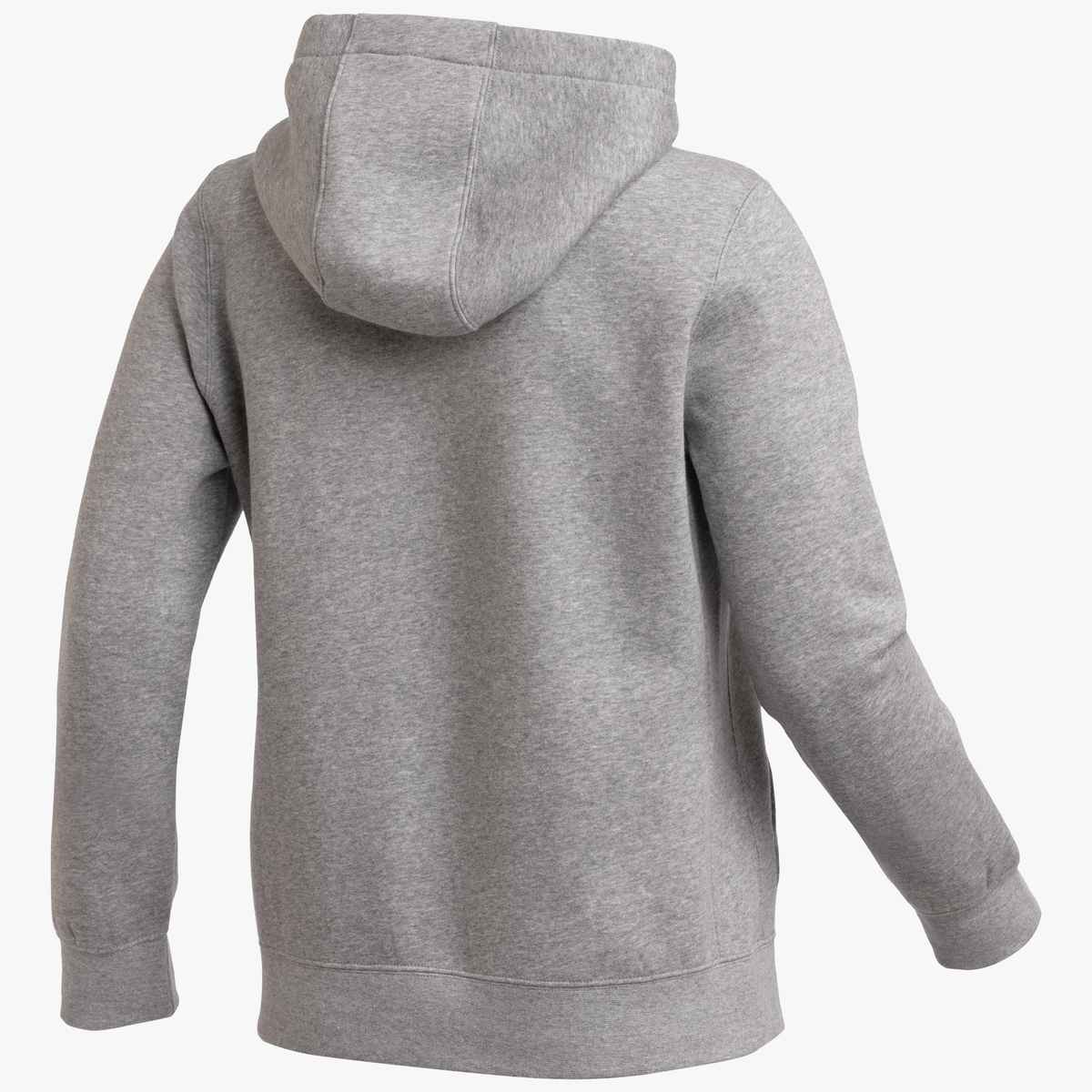 Nike Women's Team Club Fleece Hoodie - Dark Grey Heather CJ1789-063