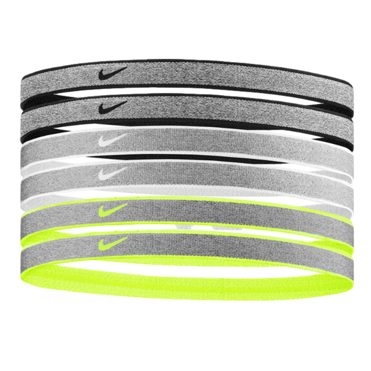 Nike Heathered Headbands (6 pk) N.000.3179.095
