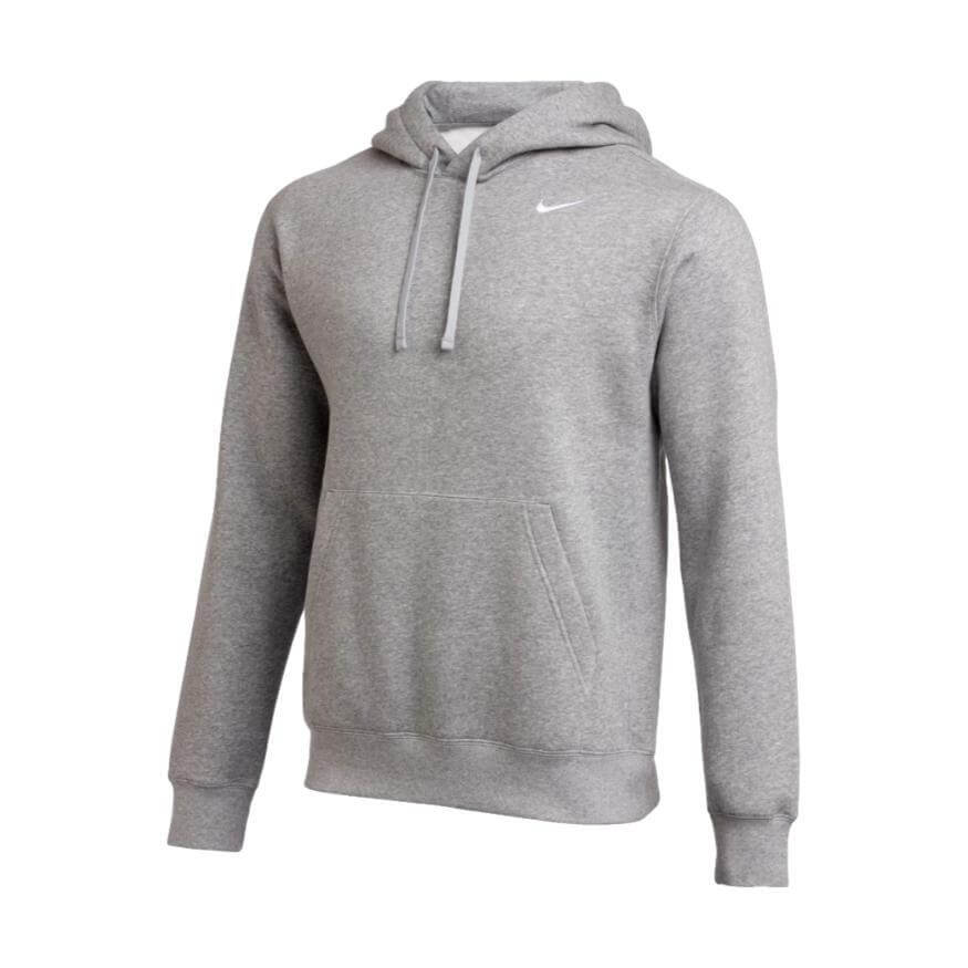 Nike Adult Team Club Fleece Hoodie - Dark Grey Heather