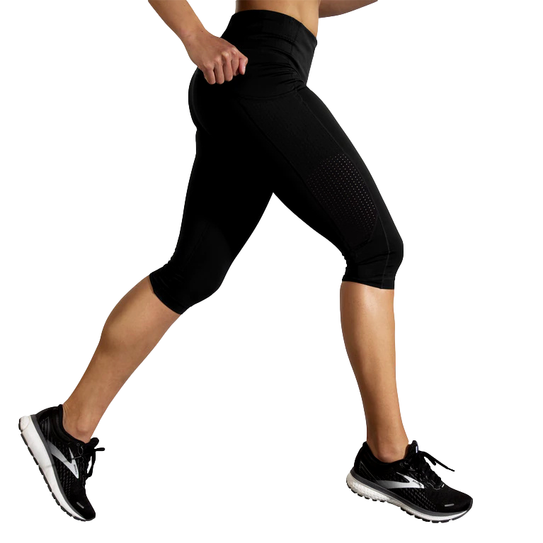 Brooks Womens Method 1/2 Crop Tight--City Sports