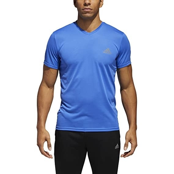 Adidas Essentials V-Neck Tech Tee--City Sports