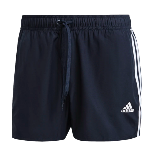 Adidas Very Short Length Classic 3 Stripe Swim Short