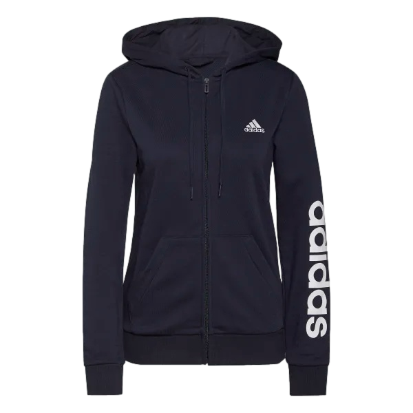 Adidas Essentials Full Zip Hoodie Women--City Sports