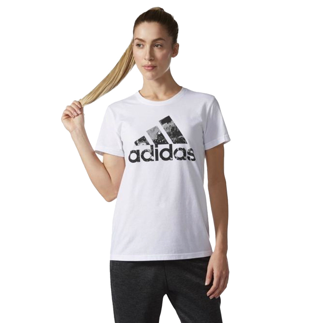 Adidas Womens Badge of Sport Tee--City Sports