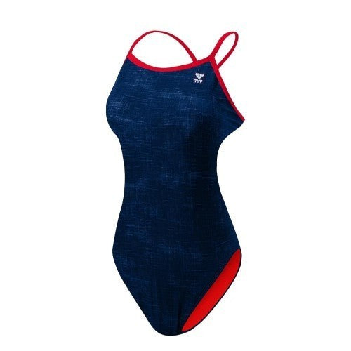 TYR Womens Sandblasted Diamondfit Swimsuit--City Sports