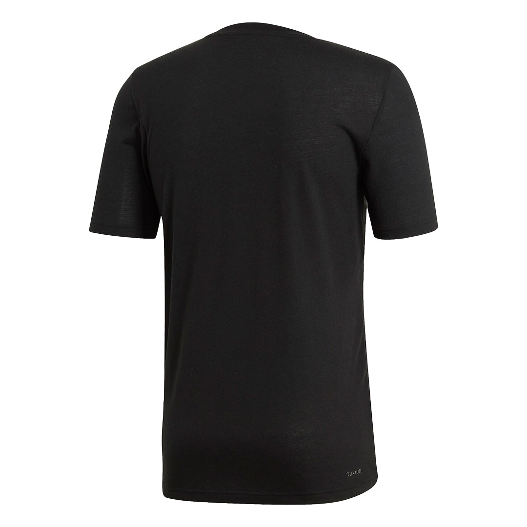 Adidas Mens D2M Clima Soft Logo Tee [Black]--City Sports